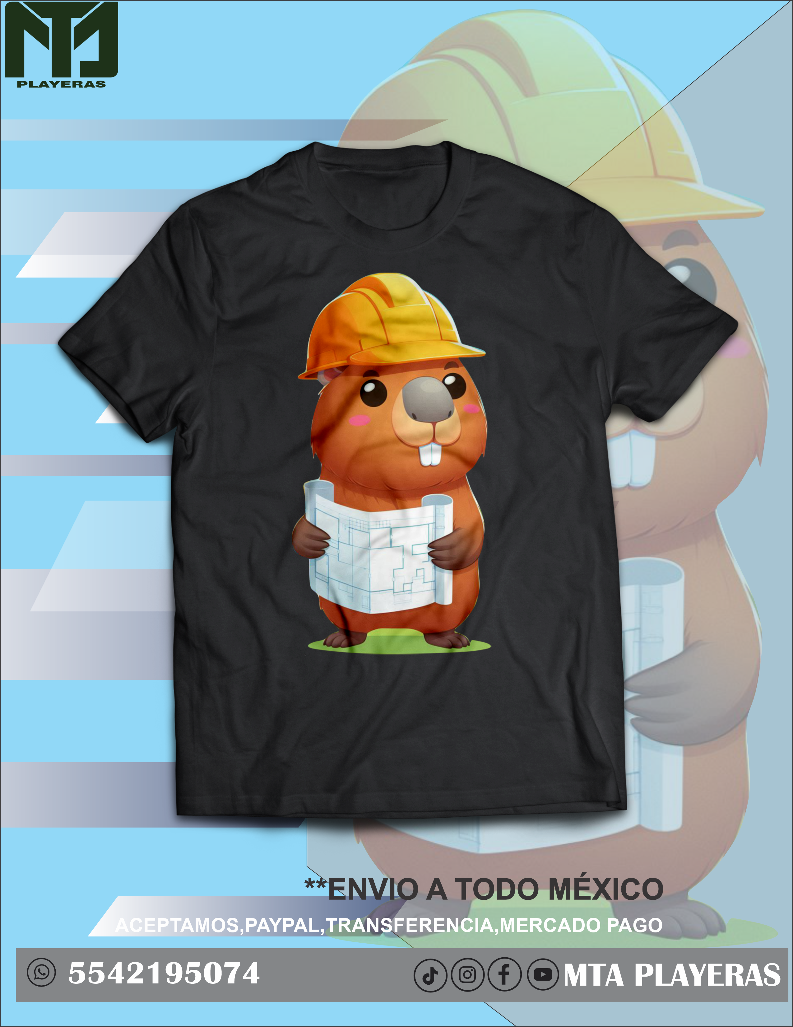 Venta de playera CapiArqui
