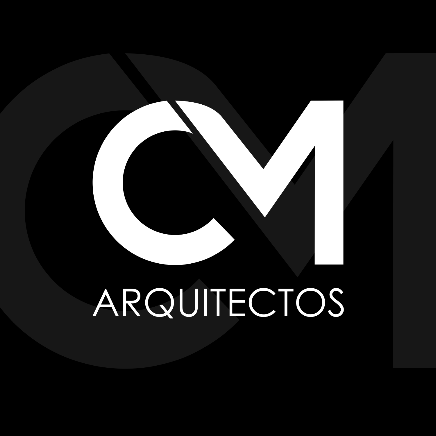 Logo-CM-Arquitectos-Fondo-Negro